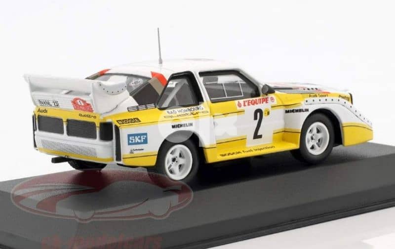 Audi Sport Quattro S1 Rally Monte Carlo (86) diecast car model 1:43. 3