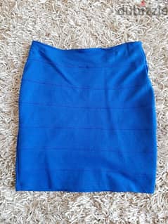 Women's blue skirt