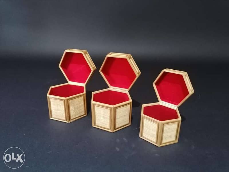 Set of 3 bamboo box 3