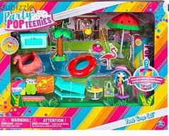 Party Popteenies Summer Pop Party Pool Time Set with Exclusive 0