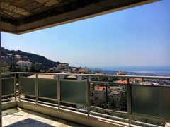 220 SQM Prime Location Apartment in Ain Saadeh with City and Sea View 0