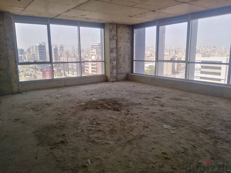 120 SQM Office for Rent in Bauchrieh Metn with a Breathtaking Sea View 2