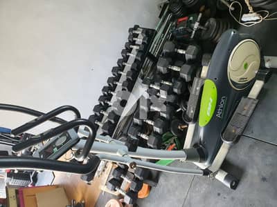 Elliptical ATHLONE Cardio machne 150 kg 03027072 GEO SPORT