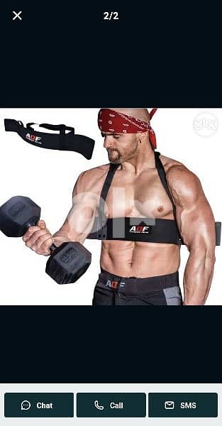 Arm blaster for Larger  biceps 03027072