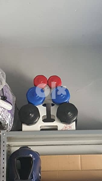 Dumbells Set with stand 03027072 GEO SPORTS