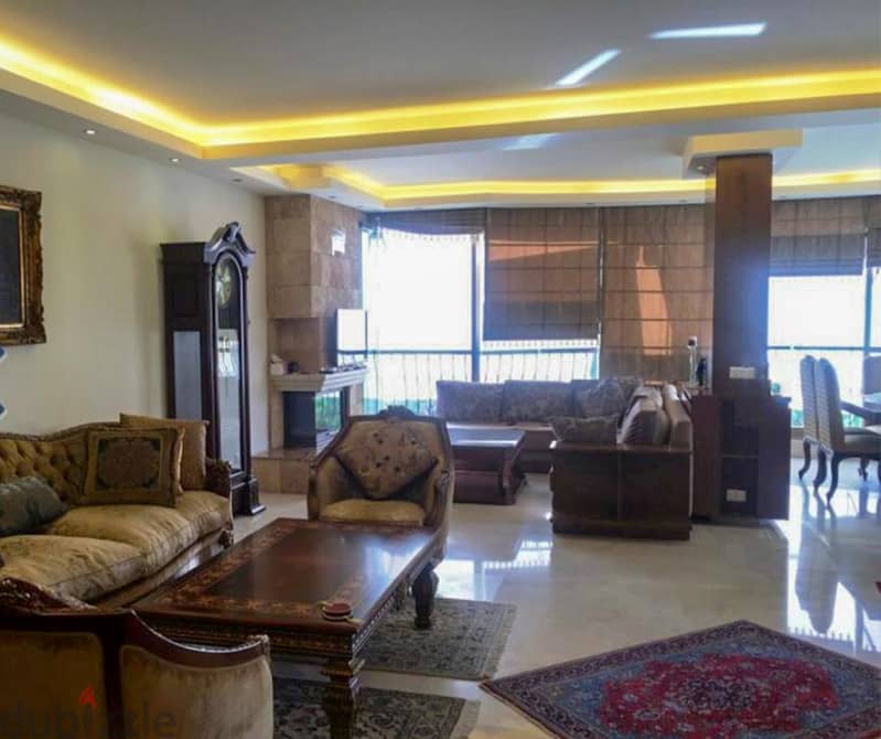 260 SQM Apartment in Baabdat, Metn with a Sea and Mountain View 2