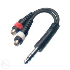 Stagg 1m Y cable