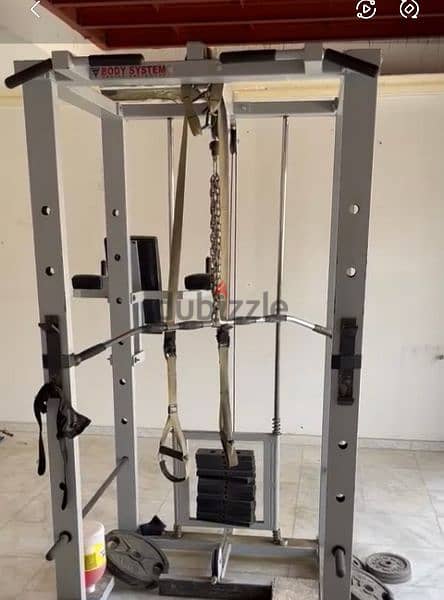 professional rack for Squats and bul down and many more . . . . 1