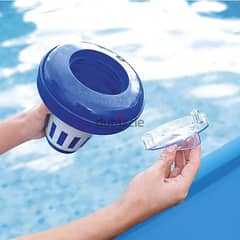 Floating chlorine dispenser for large tablets intex Bestway, all pools 0