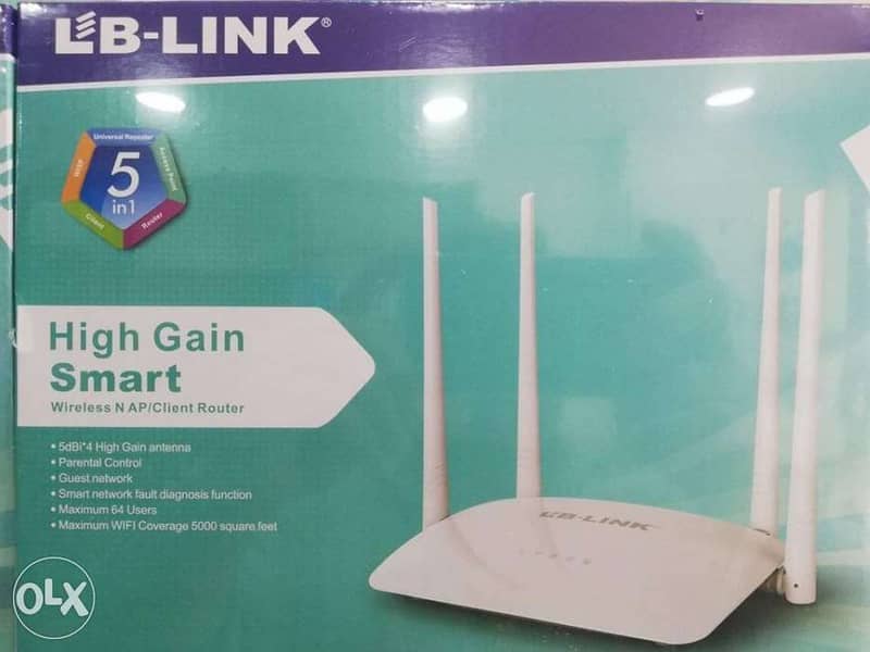 Router 4 Antenna 300 Mbps App for Parental Control 0