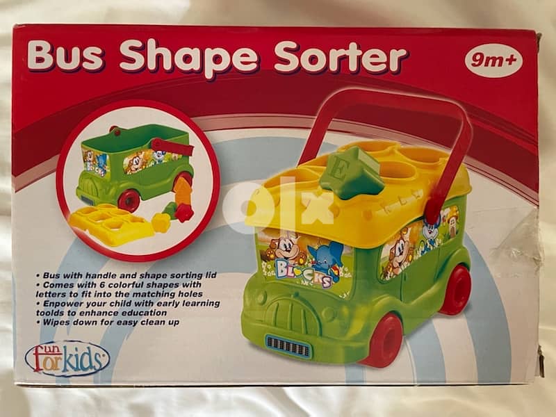 Bus shape sorter 1