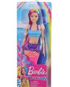 Barbie Dreamtopia Mermaid Doll, 12-inch, Pink and Blue Hair 0