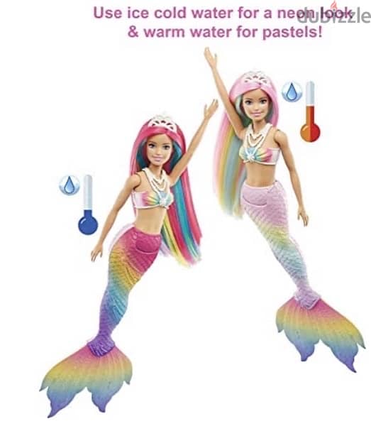 Barbie Dreamtopia Rainbow Magic Mermaid Doll with Rainbow Hair 1