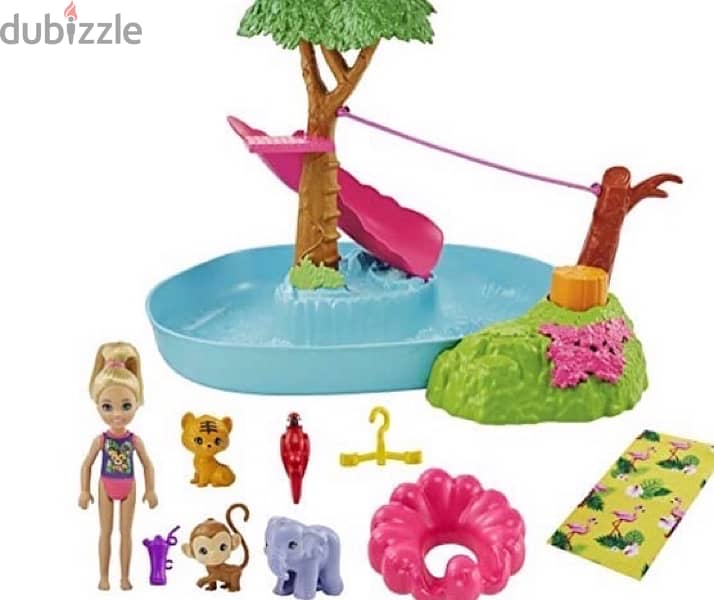 Barbie and Chelsea The Lost Birthday Splashtastic Pool Surprise 2