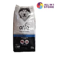 Alfa Plus Premium dog food 0