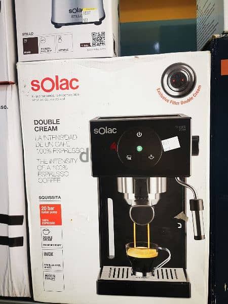 Espresso Machine Solac 20Bar 1
