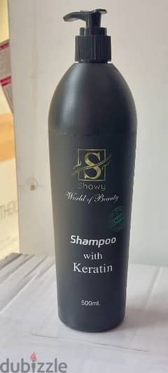 Showy Shampoo with keratin