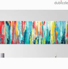 150x50cm. abstract painting