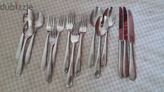 Stainless Steel Cutlery 15 pieces - Hampton