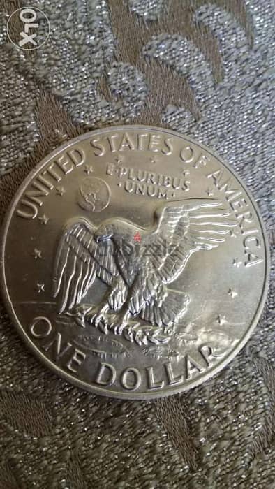 USA 1 Large Dollar Memorial for President Dwight Eisenhower year 1978 1