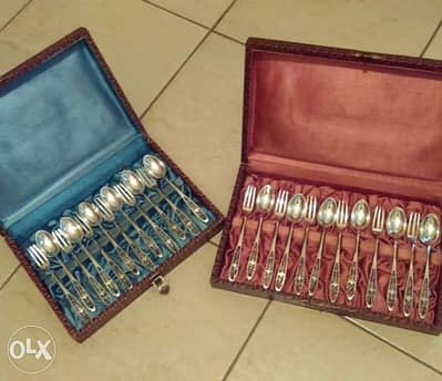 Antique set silver 80