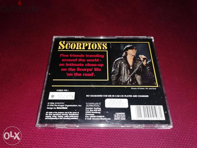 Scorpions - Shaped CD - Limited Edition 2
