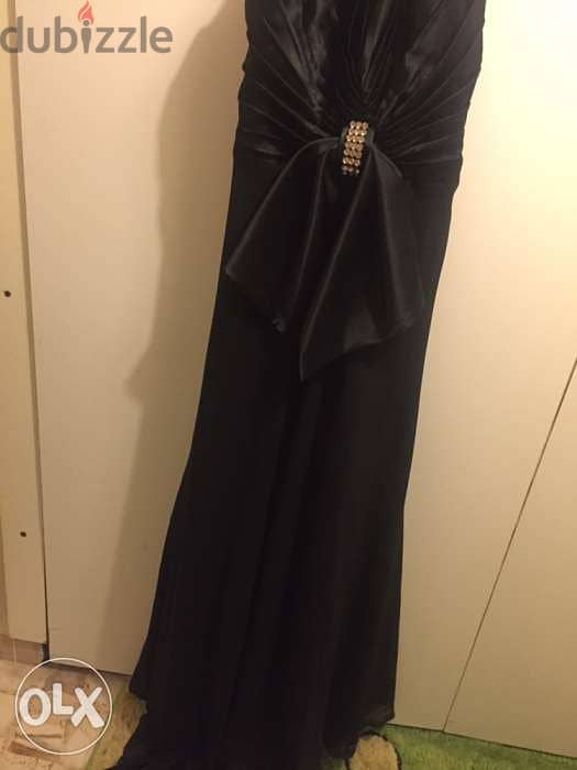 Black evening dress 2