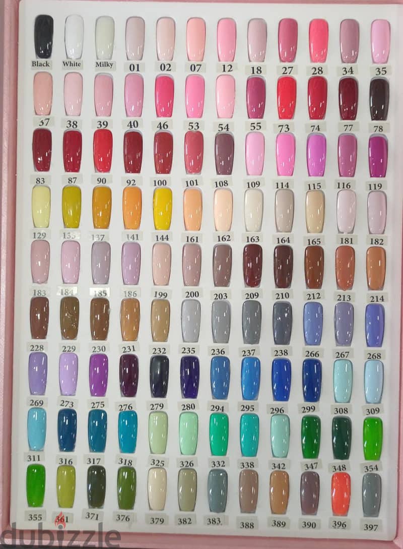 Kost Gelish Colors 1