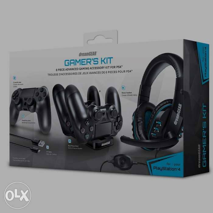 DreamGear 6 in1 Gamer's Kit For PS4 0