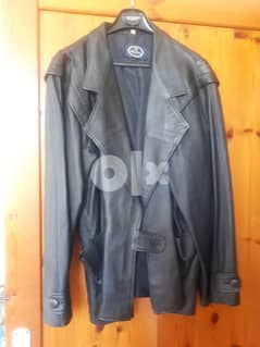 Genuine leather jacket size 44
