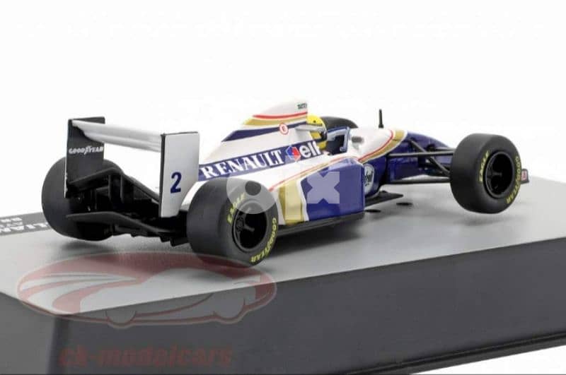 Ayrton Senna Williams FW16 diecast car model 1:43 3