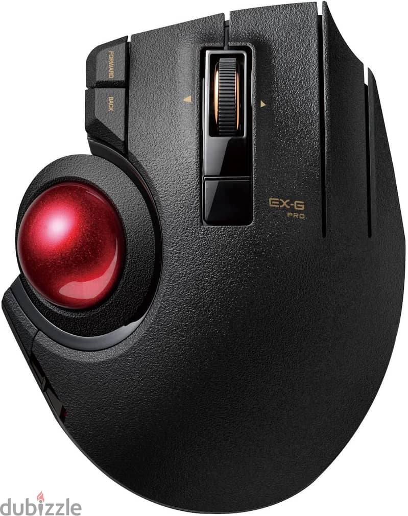 ELECOM EXG-Pro - Wired / Wireless Trackball Mouse - Ergonomic 2