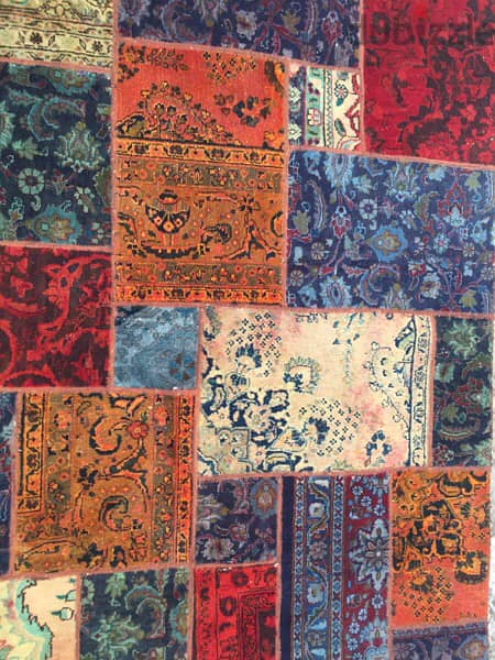 سجاد عجمي 195/145. Persian Carpet. Tapis. Hand made 4