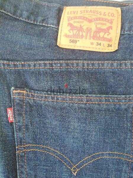 levis jeans original size  W 34 - L34 1