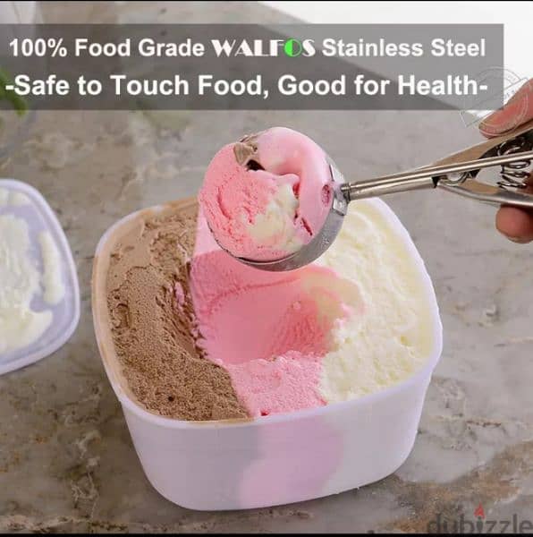 excellent stainless ice cream scoop 3$ 1