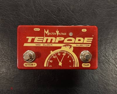 Molten Voltage Tempode MIDI Clock injector pedal