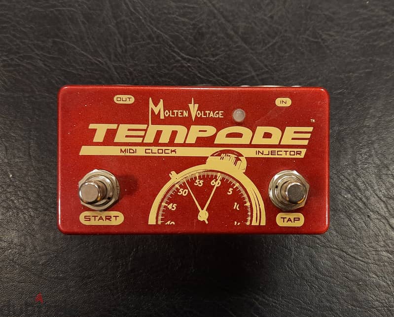 Molten Voltage Tempode MIDI Clock injector pedal 0