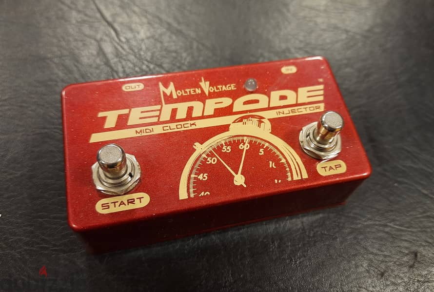 Molten Voltage Tempode MIDI Clock injector pedal 1