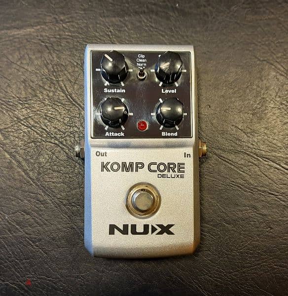 Nux Komp Kore Deluxe
Multi-function analog compressor pedal 1