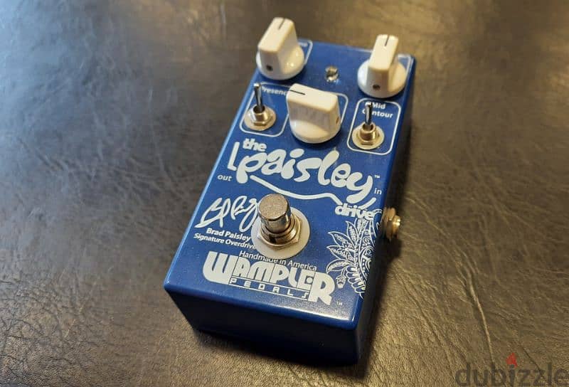 Whampler Brad Paisley signiture overdrive pedal 2