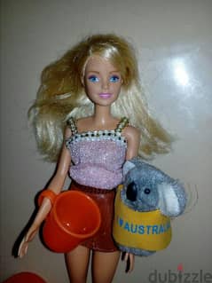 Barbie FASHIONISTA -KOALA CARE as new doll +Pet +trash pack Toy=16$ 0