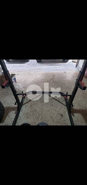 Squat rack DOMIOS  like New 03027072 GEO SPORTS 2