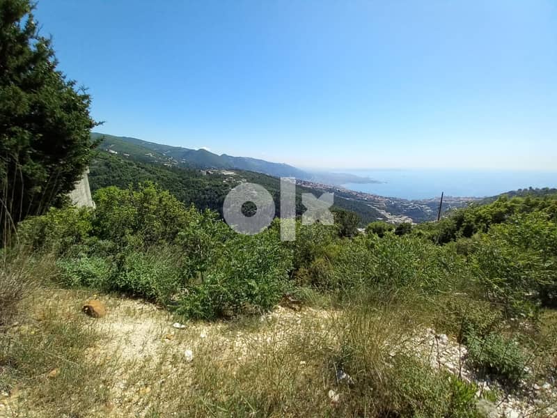L09315-Land for Sale In A Prime Location in Kfour Overloooking Jounieh 1