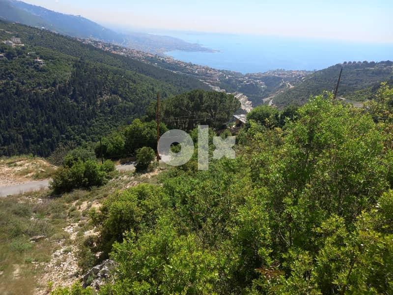 L09315-Land for Sale In A Prime Location in Kfour Overloooking Jounieh 3