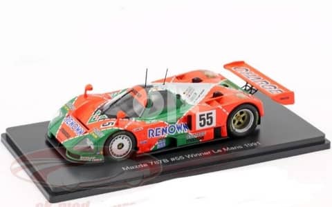 Mazda 787B #55 diecast car model 1:43.