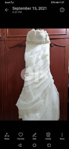 wedding dress for sale 0