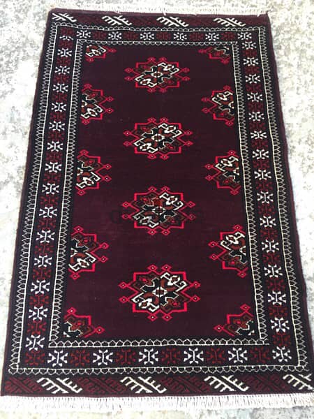 سجاد عجمي. شغل يدوي صوف130/85. persian Carpet. Tapis. Hand made 0