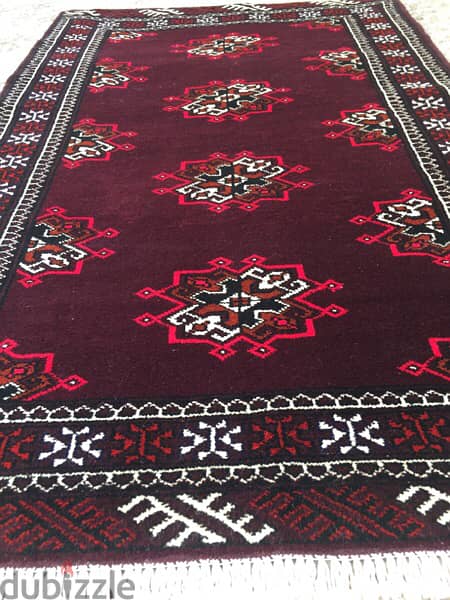 سجاد عجمي. شغل يدوي صوف130/85. persian Carpet. Tapis. Hand made 1