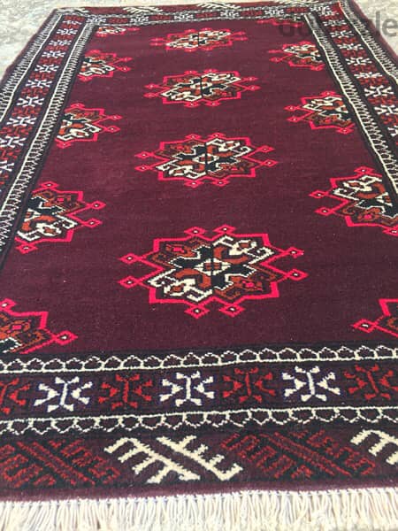 سجاد عجمي. شغل يدوي صوف130/85. persian Carpet. Tapis. Hand made 3