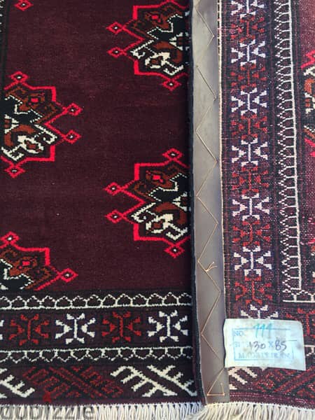سجاد عجمي. شغل يدوي صوف130/85. persian Carpet. Tapis. Hand made 4